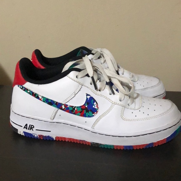 Nike Shoes - Nike Air Force Crayon White Multi